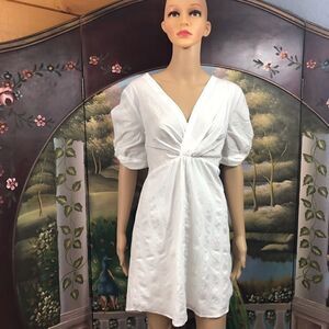 Maronie Womans Dress Cross Front Sz L NWT